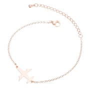 Stainless Steel Bracelets Simple Airplane Design – Jewelry Gift Ideas — 8