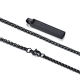 Stainless Steel Roman Numeral Rectangular Bar – Jewelry Gift Ideas — 19