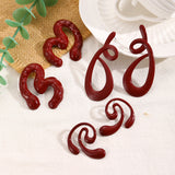 Retro Ancora Colored Red Earrings Fashion Personality – Stylish Gifts — 8