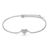 Women's Sterling Silver Classic Circle Bracelet – Jewelry Gift Ideas — 3
