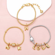 26 Letters Pendant Bracelet Women Gold Plated – Jewelry Gift Ideas — 1