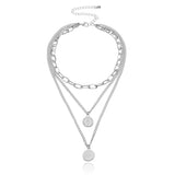 Geometric Round Beauty Head Hendant Necklace – Jewelry Gift Ideas — 6