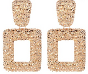 Women's geometric square metal fashion earrings – Stylish Gifts — 6