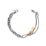 Fashionable Niche Texture Zipper Design Gold – Jewelry Gift Ideas — 3