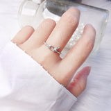 Sterling Silver Knotted Ring Female Niche Original – Gifts for Her — 3