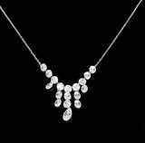 Lake Light Water Shadow String Gem Necklace – Jewelry Gift Ideas — 2