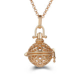 Aromatherapy Zircon Cage Hollow Necklace – Jewelry Gift Ideas — 3