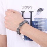 Creative Snake-shaped Eagle Punk Distressed Black – Jewelry Gift Ideas — 5