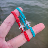 Classic Airplane Pendant Hand-woven Red Rope – Jewelry Gift Ideas — 5