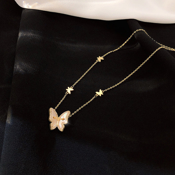 Butterfly Necklace Niche Design Clavicle Chain – Jewelry Gift Ideas — 1