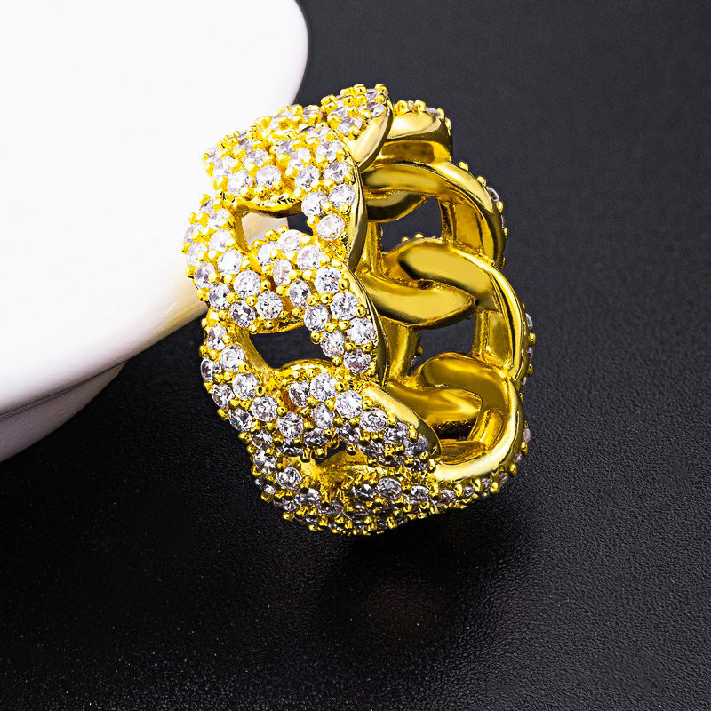 Fashion Ladies Zircon Diamond Shiny Closure – Stylish Gifts — 1