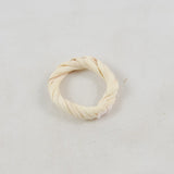 Vintage Straw Rattan Earrings Geometric Ring – Practical Gifts — 1