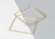 Large diamond earrings – Birthday Gifts — 1