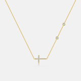 Special-interest Design 18k Golden Cross S925 – Jewelry Gift Ideas — 14