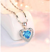 S925 Sterling Silver Women's Love Heart Pendant – Jewelry Gift Ideas — 6