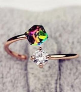 Fashion Same Style Color Changing Ring With Diamonds – Stylish Gifts — 4