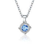 Pendant Necklace Ear Stud Bracelet Suit Women's – Jewelry Gift Ideas — 12