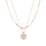 Natural Freshwater Pearl Love Design Two-piece – Gifts for Couples — 3