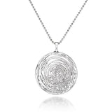 Gold Plated Hollow Heart Pendant Flower Of Life – Jewelry Gift Ideas — 5