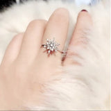The Rotating Snowflakes Rotate The Ring With Fashion – Stylish Gifts — 5