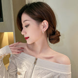 Women's Fashion Temperament Circle Pearl Earrings – Stylish Gifts — 6