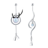 Temperament Silver Needle Retro Country Style Stud – Stylish Gifts — 7