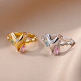 Zircon Niche Fashion, Heart-shaped Ring, Light – Jewelry Gift Ideas — 8