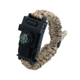 Outdoor Umbrella Rope Knife Camping Bracelet – Outdoor Gifts — 8