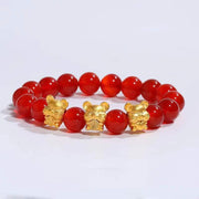 Wufu Niu Zodiac Year Braided Red String Bracelet – Jewelry Gift Ideas — 5