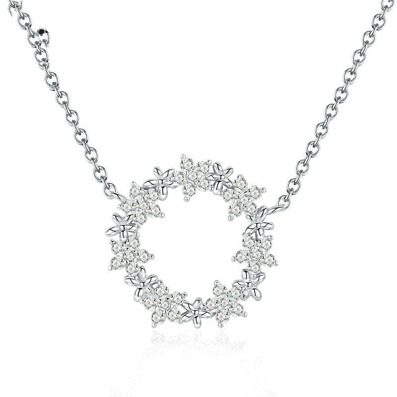 Evelyn Sterling Silver Necklace Bright Stars S925 – Jewelry Gift Ideas — 1