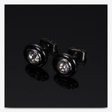 Black and white ceramic stud earrings – Useful Gifts — 3