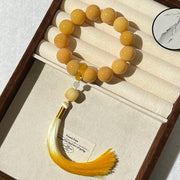 Rare Large Size White Jade Bodhi Root Bracelet – Jewelry Gift Ideas — 20
