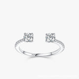 Fashion Entire Sterling Silver Ring For Women – Stylish Gifts — 9
