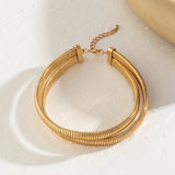 Fashion Metal Snake Bone Collar Women's Simple – Jewelry Gift Ideas — 13