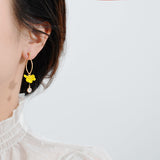 Fairy Flower Stud Earrings Sweet Long Super – Special Occasion Gifts — 4