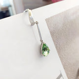 Water Drop Shape Gem Non-piercing Ear Clip – Small Gift Ideas — 10
