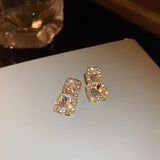 Personalized Fashion Diamond Square Earrings Hot – Stylish Gifts — 5