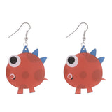 Creative Handmade Acrylic Cartoon Dinosaur Earrings – Stylish Gifts — 9