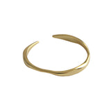 Simple And Irregular Wavy Line Women's Ring – Gifts for Her — 3