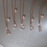 Silver Diamond Letter Temperament Necklace Collar – Jewelry Gift Ideas — 3