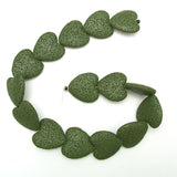 Colorful Heart-shaped Volcanic Rock Bracelet – Jewelry Gift Ideas — 17