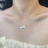 Minimalist Preppy Style Bow Tie Clavicle Chain – Stylish Gifts — 4