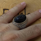 Men's New Fashion Domineering Large Ring Inlaid – Stylish Gifts — 3