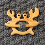 Wooden Animal Carving Brooch Gift – Jewelry Gift Ideas — 12