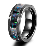 Mens Ring In Tungsten Carbide Featuring A Patterned – Gift Ideas — 5