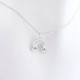 Women's Simple Fashion Rainbow Cloud Necklace – Jewelry Gift Ideas — 2