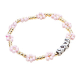 English Letter LOVE Small Rice-shaped Beads – Jewelry Gift Ideas — 4