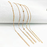 Stylish Simple And Versatile Anklets 5 Pieces Suit – Everyday Gifts — 2