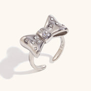 Women's Retro Fashion And Personalized Bow Ring – Stylish Gifts — 2