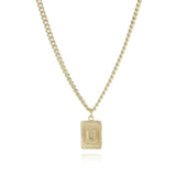 Alphabet Necklace Real Gold Plated Alphabet – Jewelry Gift Ideas — 6